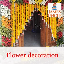 Flower decoration Mr. Surajit Das in Madarat